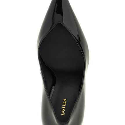 LE SILLA Black Polyethylene High Heel Pumps