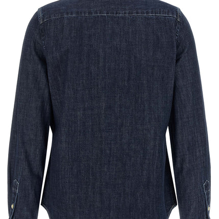 Polo Ralph Lauren Blue Cotton Blouse
