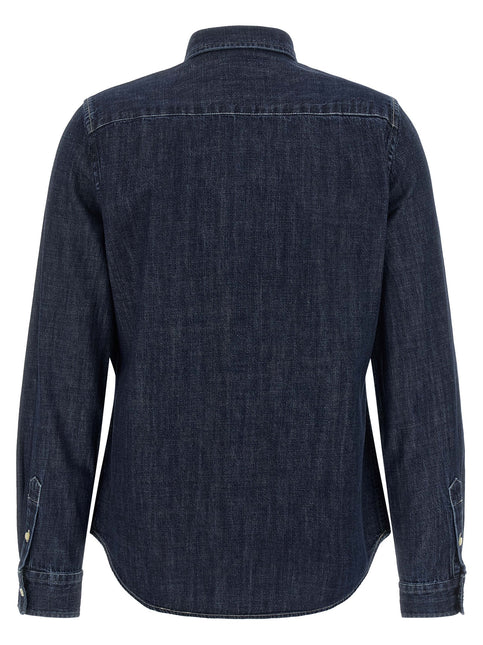Polo Ralph Lauren Blue Cotton Blouse