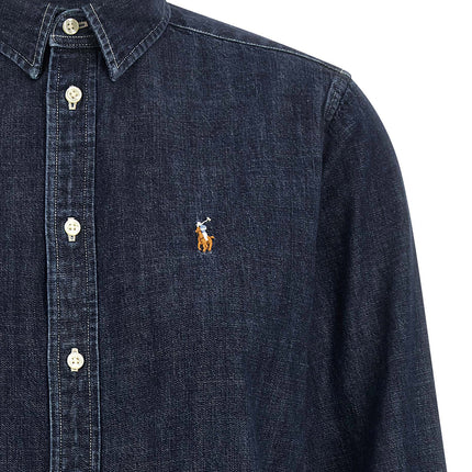 Polo Ralph Lauren Blue Cotton Blouse