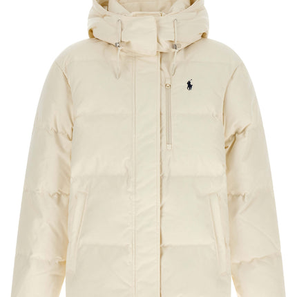 Polo Ralph Lauren White Polyester Full-Length Jacket