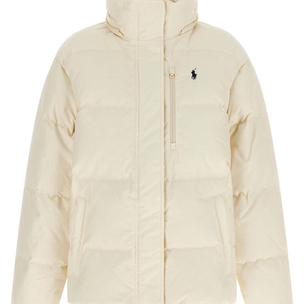 Polo Ralph Lauren White Polyester Full-Length Jacket