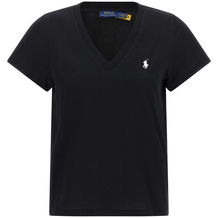Polo Ralph Lauren Black Cotton T-Shirt