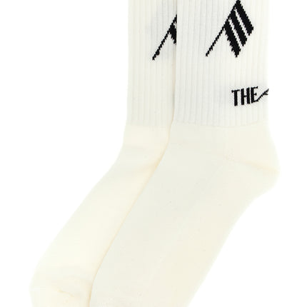 The Attico Bicolor Cotton Socks