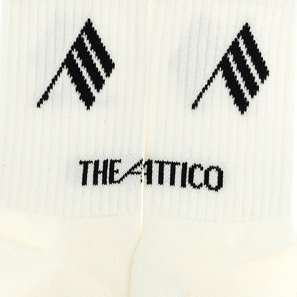 The Attico Bicolor Cotton Socks