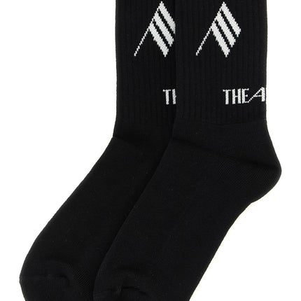 The Attico Bicolor Cotton Socks The Attico