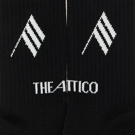 The Attico Bicolor Cotton Socks The Attico