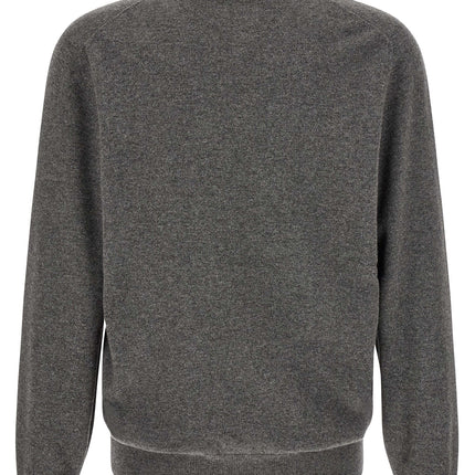 Brunello Cucinelli Gray Cashmere Cardigan