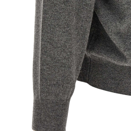 Brunello Cucinelli Gray Cashmere Cardigan