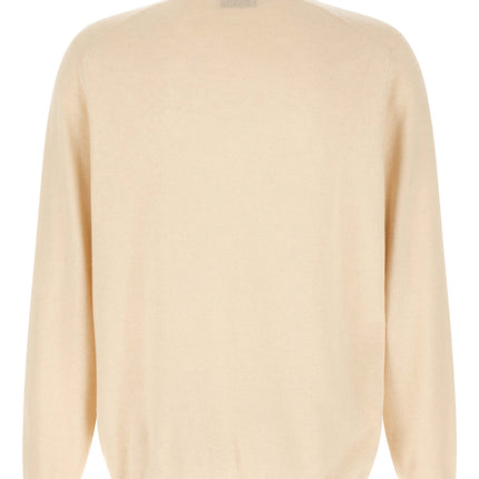 Brunello Cucinelli White Cashmere Cardigan