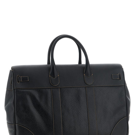 Brunello Cucinelli Black Calfskin Accessories