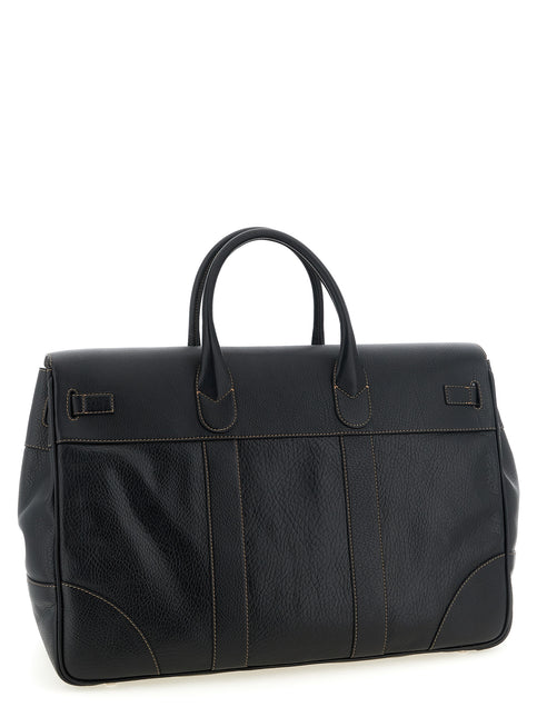 Brunello Cucinelli Black Calfskin Accessories