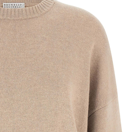 Brunello Cucinelli Beige Cashmere Cardigan