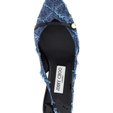 Jimmy Choo Multicolor Tencel Mid Heel Pumps
