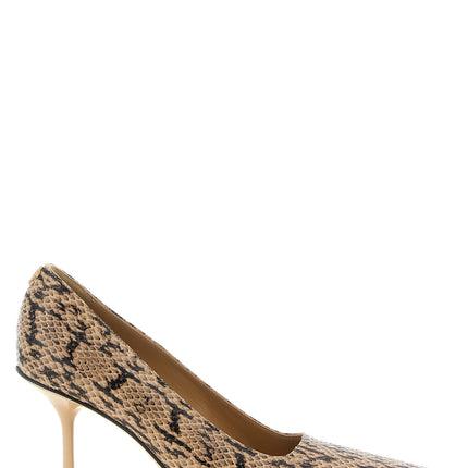 Jimmy Choo Brown Leather High Heel Pumps