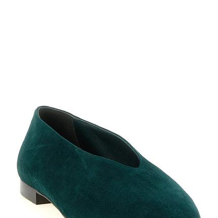 Jimmy Choo Bicolor Leather Ballet Flats