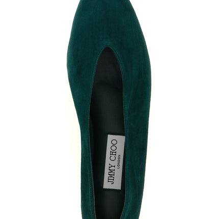 Jimmy Choo Bicolor Leather Ballet Flats