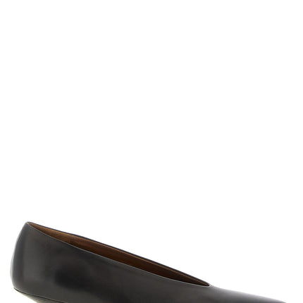 Marsell Brown Calfskin Mid Heel Pumps