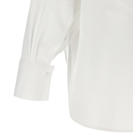 The Attico White Cotton Blouse