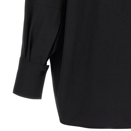 The Attico Black Cotton Blouse