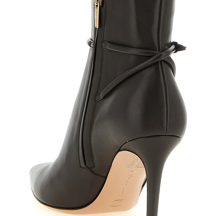 Gianvito Rossi Brown Lamb Leather Ankle Boots