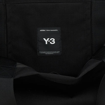 Y-3 Black Polyamide Tote Bag