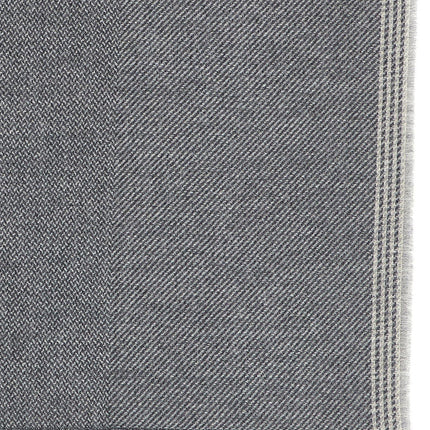 Brunello Cucinelli Gray Wool Scarf