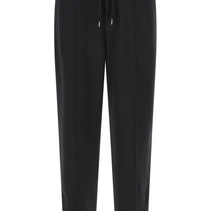 Brunello Cucinelli Black Cotton Joggers (Workout Pants)