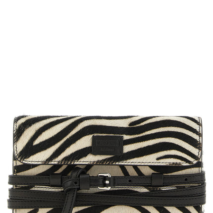 Moschino Bicolor Leather Cardholder