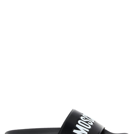 Moschino Bicolor Pvc Slides