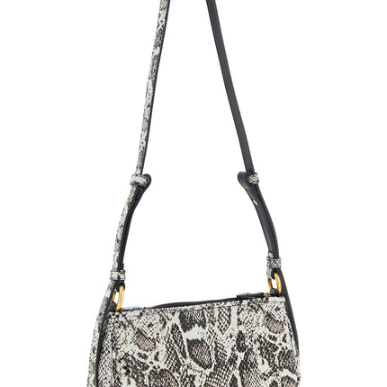 PINKO Gray Calfskin Crossbody Bag