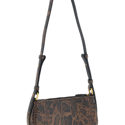 PINKO Brown Calfskin Crossbody Bag
