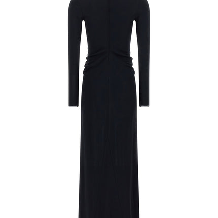 Fabiana Filippi Blue Viscose Long Dress