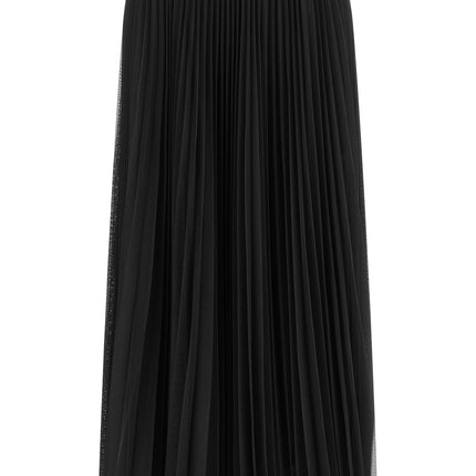 Fabiana Filippi Blue Polyester Midi Skirt