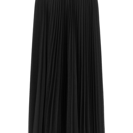 Fabiana Filippi Blue Polyester Midi Skirt
