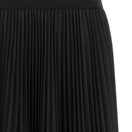 Fabiana Filippi Blue Polyester Midi Skirt