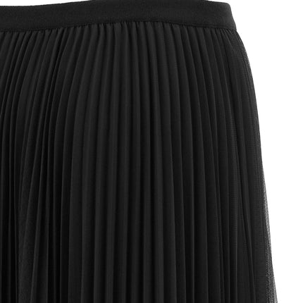 Fabiana Filippi Blue Polyester Midi Skirt