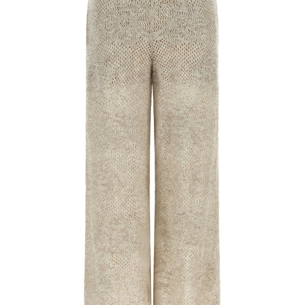 Brunello Cucinelli Beige Nylon Casual Pants