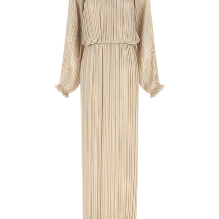 Fabiana Filippi Beige Polyester Long Dress