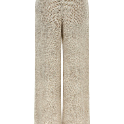 Brunello Cucinelli Beige Nylon Casual Pants