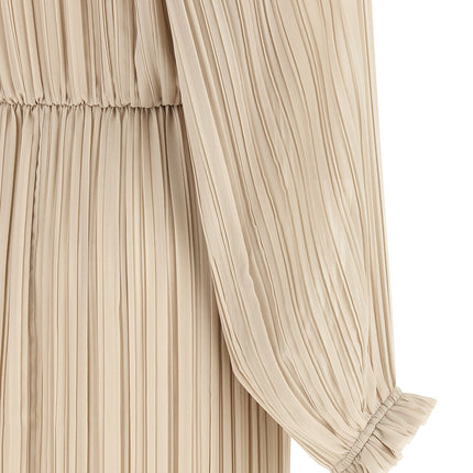 Fabiana Filippi Beige Polyester Long Dress