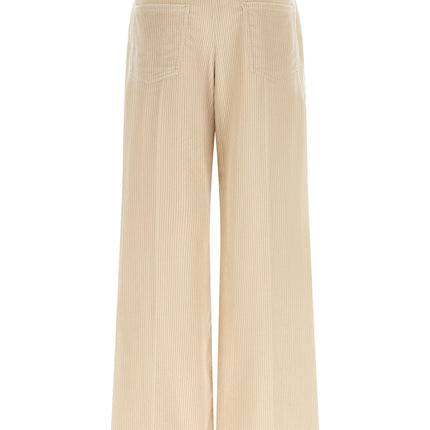 Brunello Cucinelli Beige Cotton Casual Pants