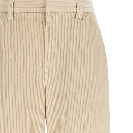 Brunello Cucinelli Beige Cotton Casual Pants