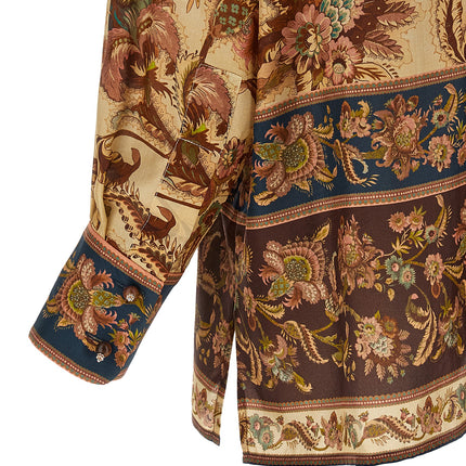 Zimmermann Multicolor Silk Blouse