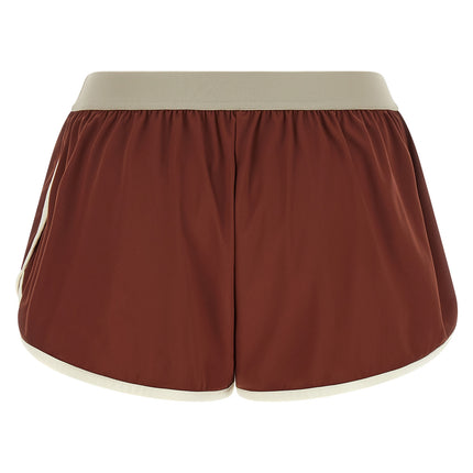 Brunello Cucinelli Bordeaux Polyamide Bermuda Shorts Brunello Cucinelli