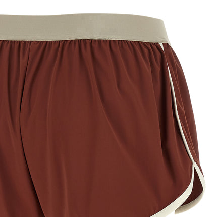 Brunello Cucinelli Bordeaux Polyamide Bermuda Shorts Brunello Cucinelli