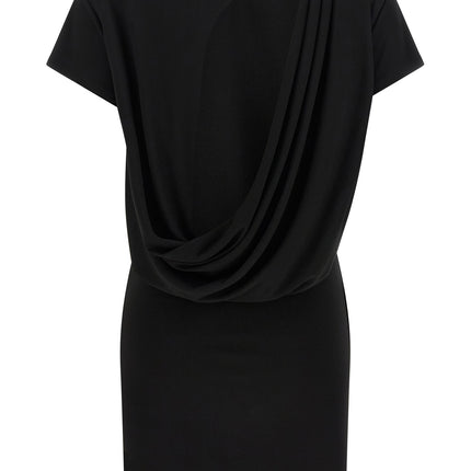 Jacquemus Black Viscose Short Dress