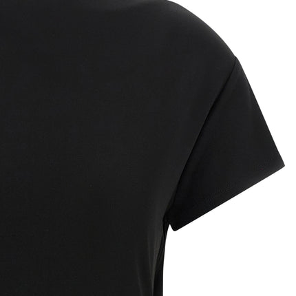 Jacquemus Black Viscose Short Dress