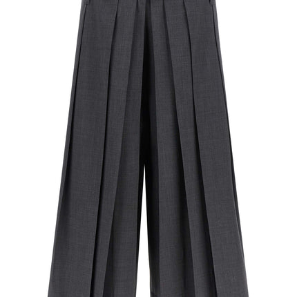 Brunello Cucinelli Gray Virgin Wool Bermuda Shorts Brunello Cucinelli