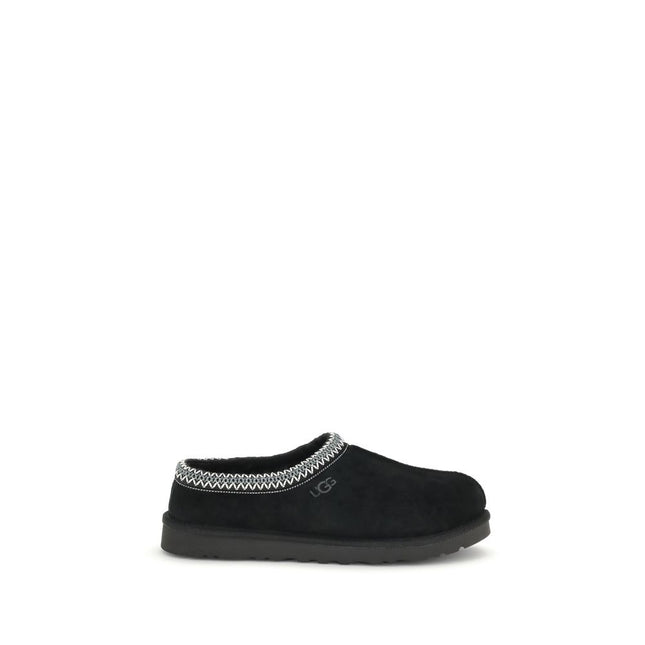 UGG Black Leather Mules